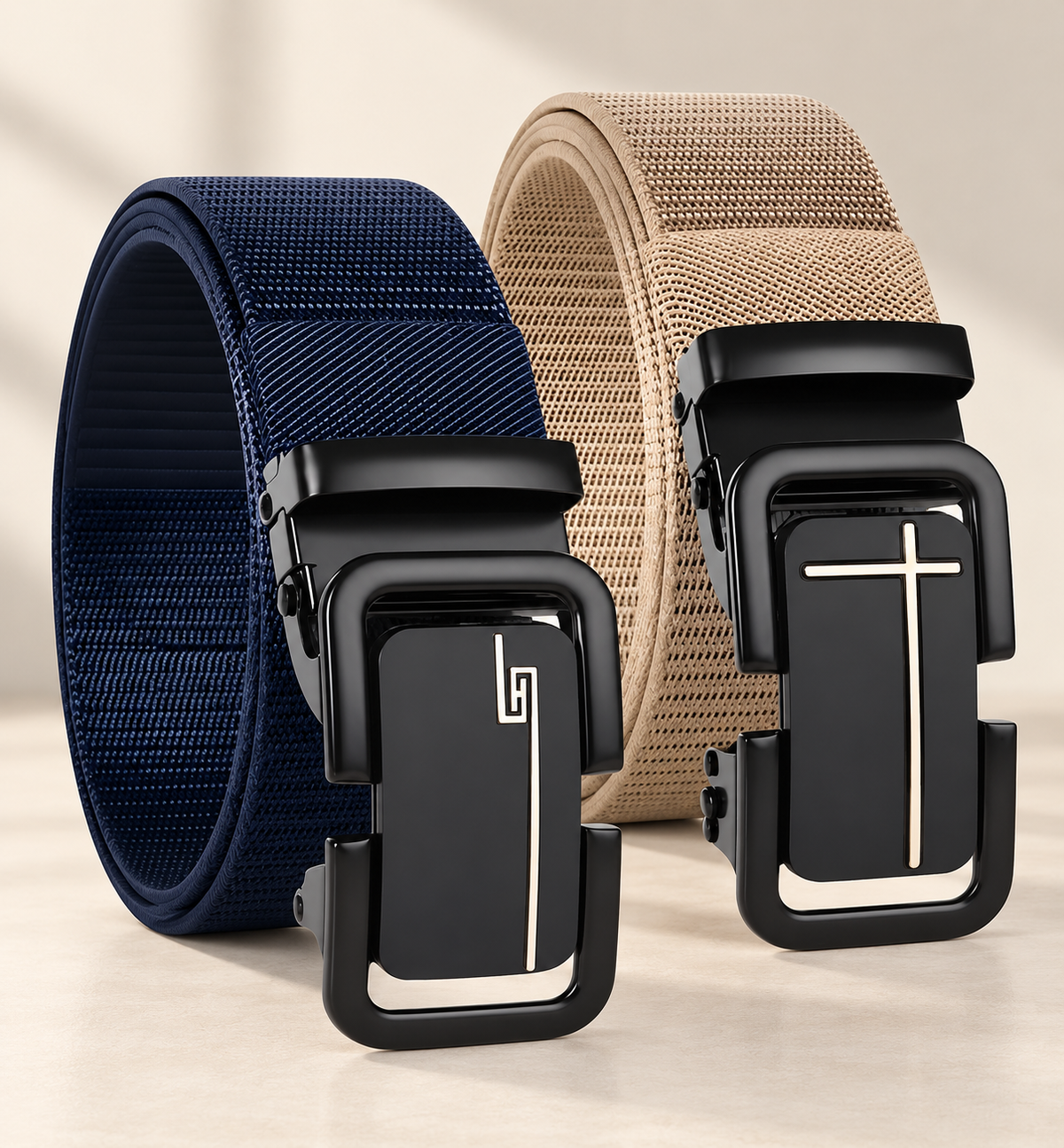 Tactical Nylon Ratchet Belt — Click Buckle