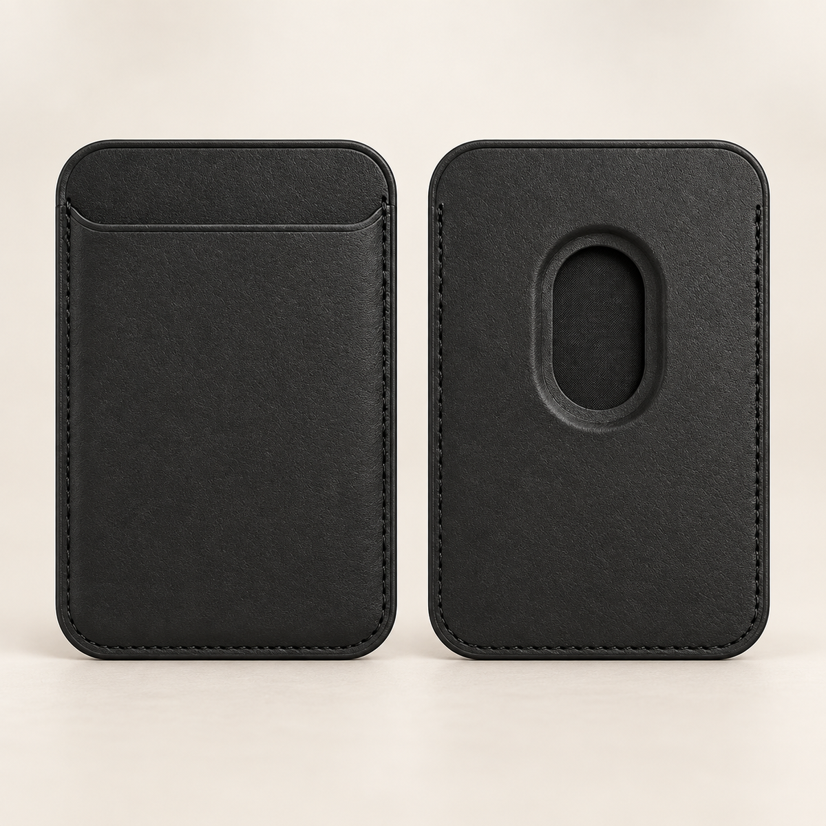 Magnetic Card Wallet for iPhone — Black