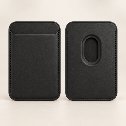 Magnetic Card Wallet for iPhone — Black
