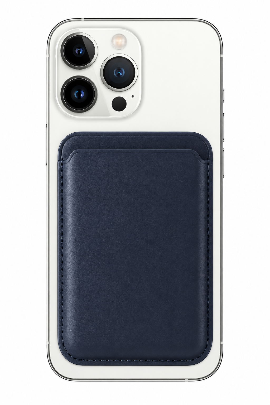Magnetic Card Wallet for iPhone — Navy